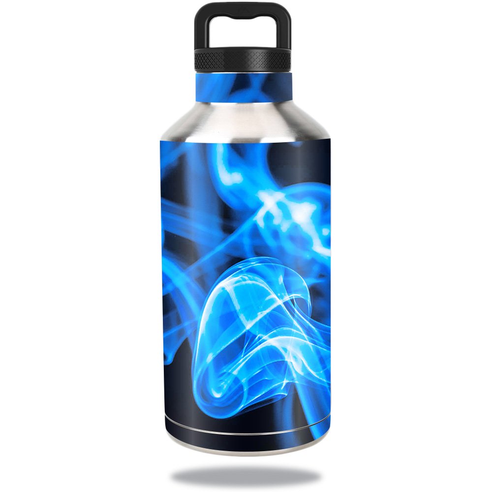 MightySkins Vinyl Skin For Ozark Trail 64 Oz Water Bottle - Thin Blue Line Design | Protective, Removable Decal - View #5
