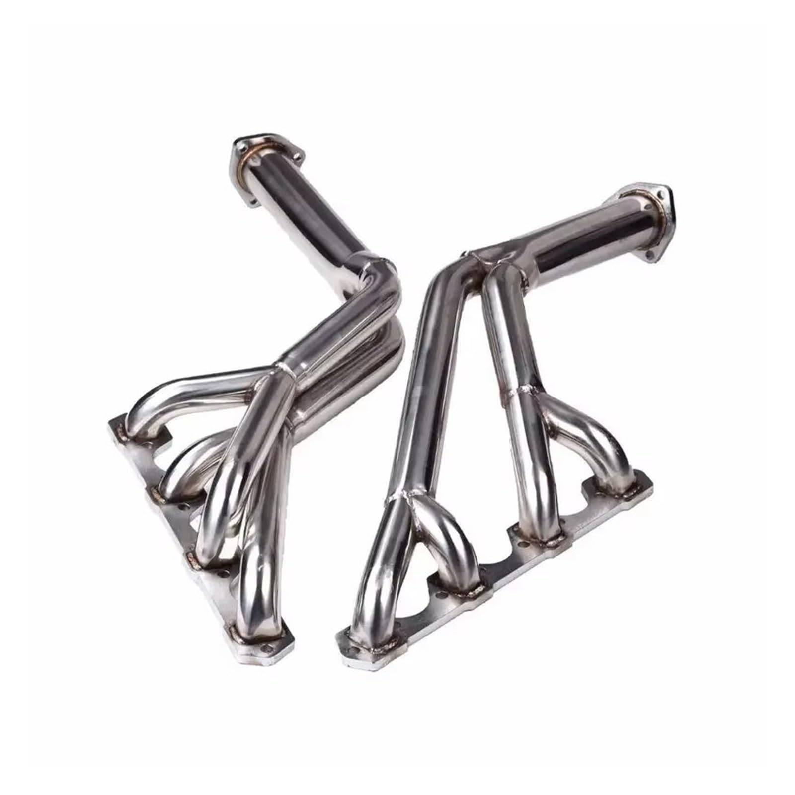 Cola De Escape Coche Para Ford, Para Mercury, Para Mustang, Para Cougar, 260, 289, 302 Colectores Escape Tri-Y Acero Con Recubrimiento Cerámico Punta Escape
