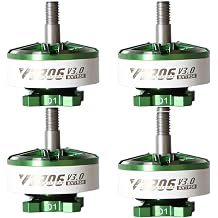 4PCS,Compatible for T-Motor, Velox V2207 /V2306 V3 1750KV 1950KV 2050KV 6S / 2550KV 4S Brushless Motor for FPV Freestyle Drones DIY Parts4PCS 2306 V3 1950KV