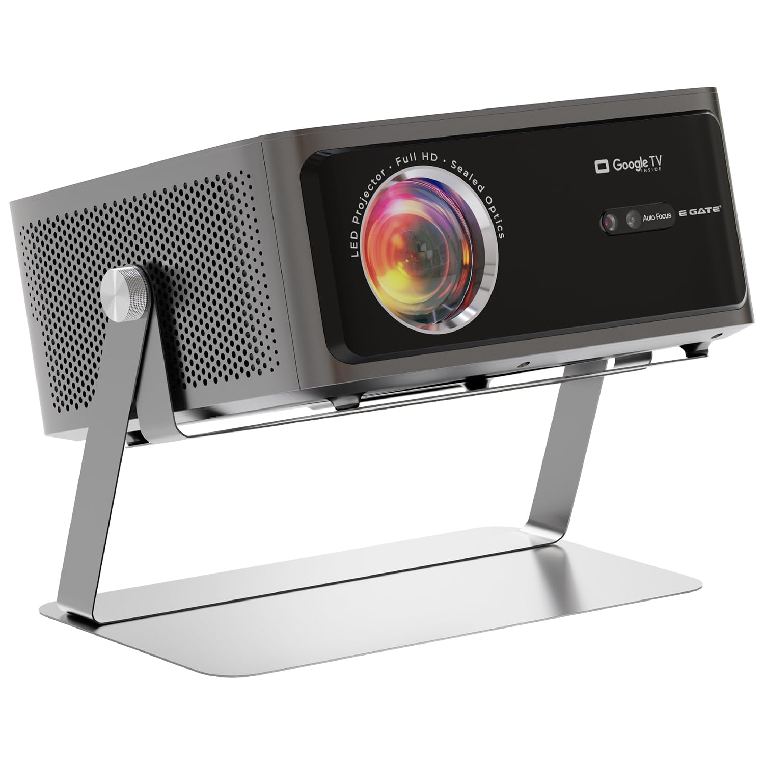 E Gate Zen 12X | Official Google TV & Netflix Inside | 100% Dust Proof | Brightest 1200 ISO | Native 1080p Projector 4K Ultra HD | Auto Keystone & Focus | ScreenFree | Dolby Audio-20W Speaker, EGATE-image-12