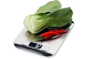 Kitchen Scale with Silver Command Hook