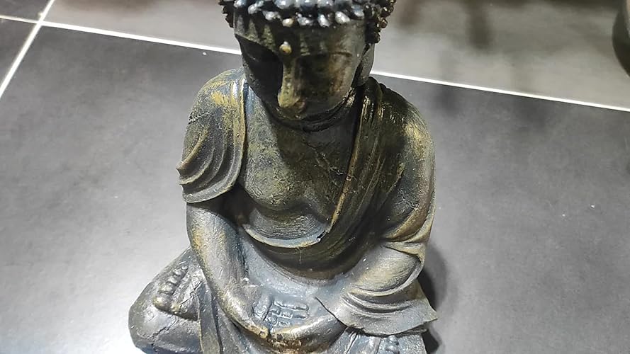 Yeooo editation Figur Gartendeko für Draußen – Zen Buddha Spirituelle