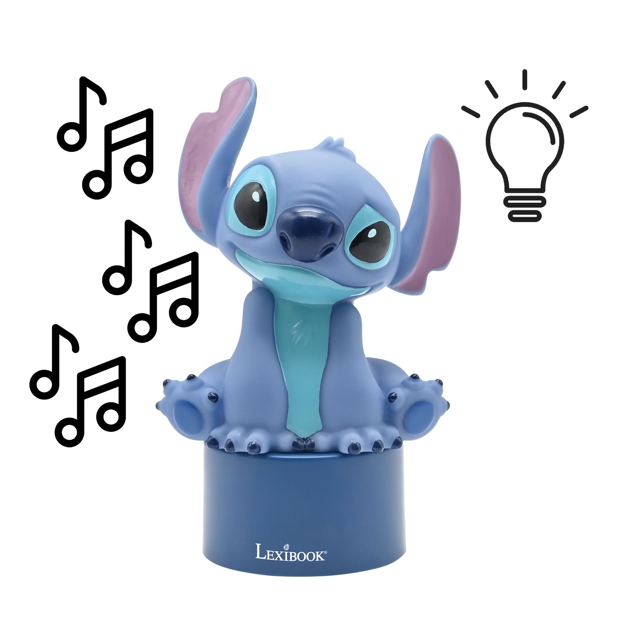 Amazon.com: LEXiBOOK, Disney Stitch, Stitch Bluetooth Speaker