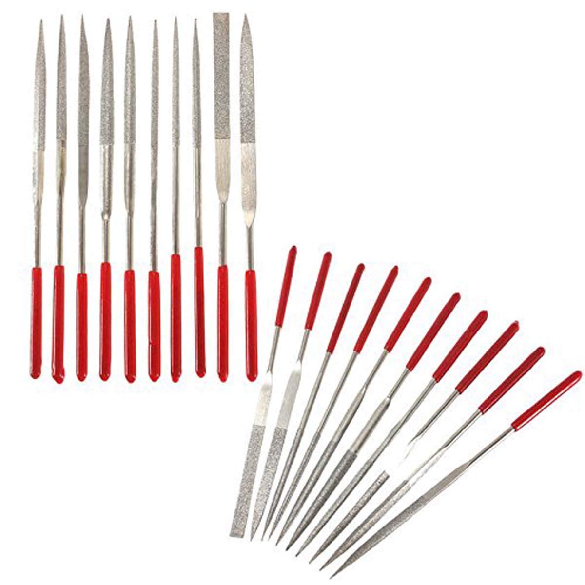 DIY Crafts10 - Pcs Handy Ceramic Glass Gem Stone Diamond Needle File Craft Tools DIY Works Files Do it Your Self Tools. (Pack of 10 Pcs, Design No# 7)