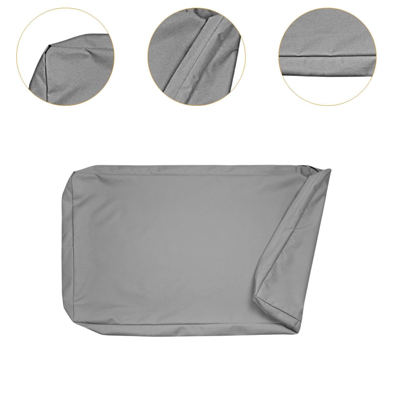 Dog Bed Cover Dog Crate Pad Replacement Cover Pet Bed Cover Oxford Cloth Dog Crate Mattress Cover for Outdoor Picnic Camping, L