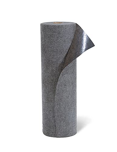 DENIOS - Saugrolle für Verkehrswege Extra PE, Light mit PE-Beschichtung, 100 cm x 30 m