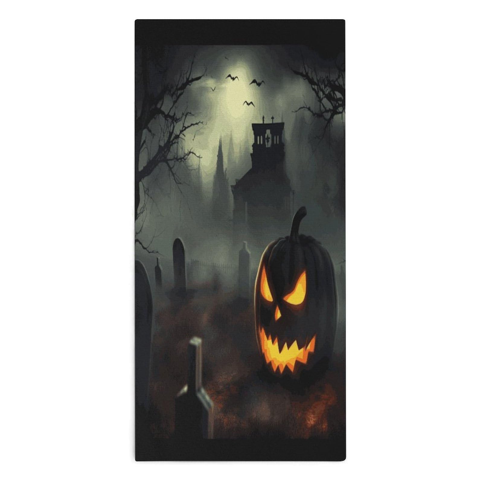Btcowzrv Style Halloween Horror Bath Towel Beach Towels Shower Towel