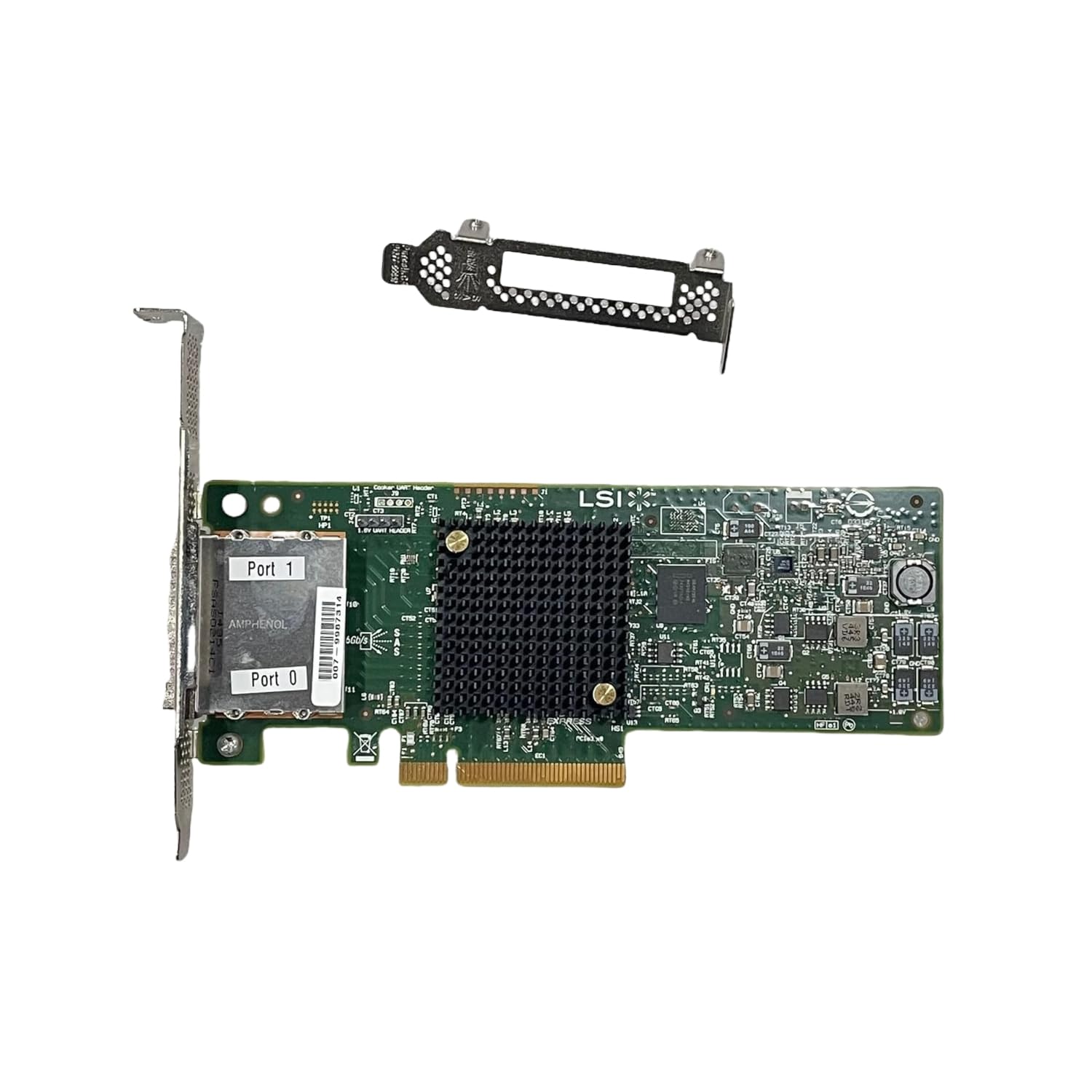SXTAIGOOD SAS9207-8e 8-Port PCIe LSI IT Mode 9207-8e SAS 6Gb/s External HBA RAID Card