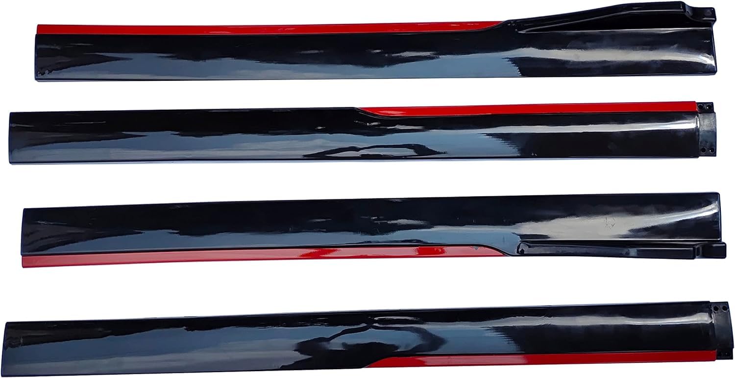 Jupes Latérales Voiture WLLLLa Pour Peugeot 206 207 301 307 308 408 508 - Extensions Spoiler Antidérapantes