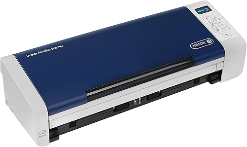 Miniatura 5 de Xerox Escáner de documentos portátil dúplex, escáner portátil dúplex Xerox dúplex, azul y blanco