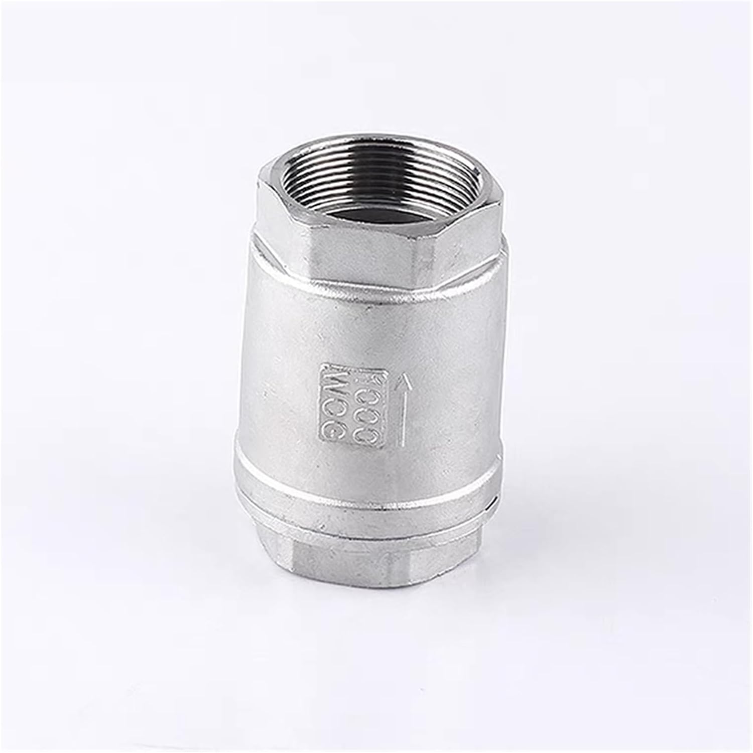 Vertical Lift In Line Spring Check Valve DN15 DN20 DN25 DN32 DN40 DN50 1/2" 3/4” 1” 1-1/4" 1-1/2" 2” BSPT Stainless Steel SS304(DN25)