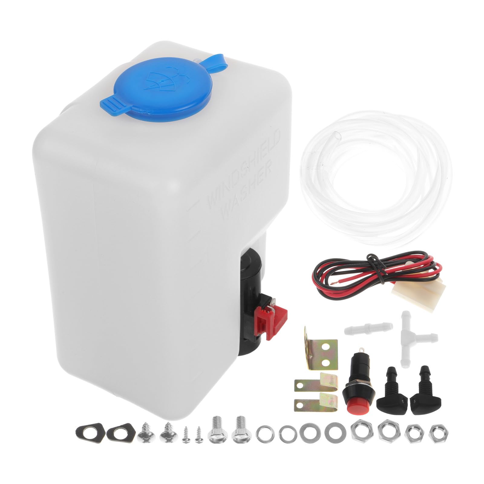 Kit réservoir lave-glace avec pompe haute pression pour un nettoyage de pare-brise sans traces