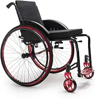- Cadeira de Rodas Monobloco Dellamed Tam 38 Reclinável e com Estrutura em Alumínio - M2 Max Moving