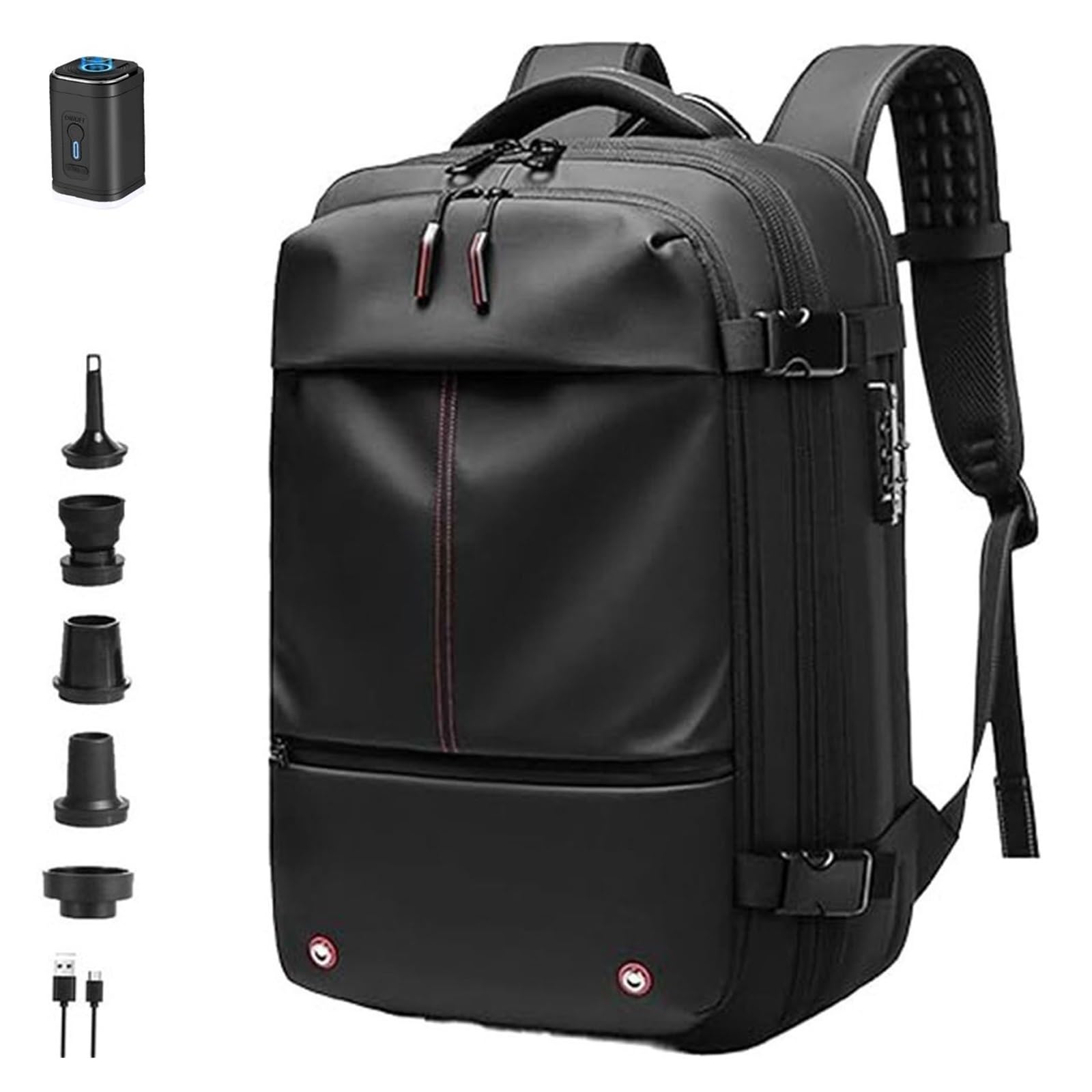Sac à dos sous vide de 60L extensible et étanche avec pompe incluse