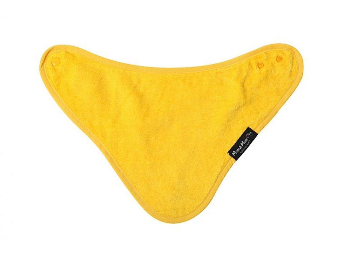 Katies Playpen - Baby Best Buys Yellow Mum2mum Bandana Wonder Bib - Super Absorbent - Protects Against Eczema - 100% Cotton