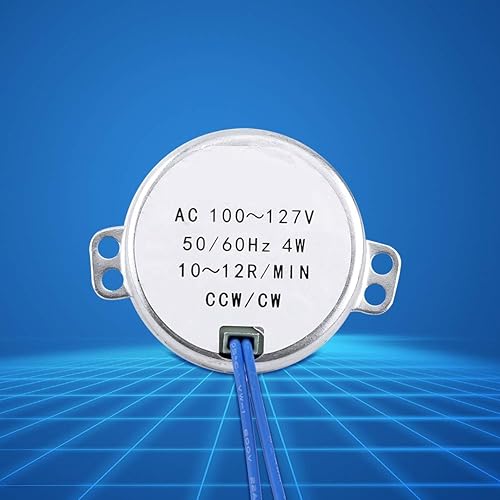 Miniatura 2 de Motor de sincronización eléctrico AC Motor eléctrico de chimenea de repuesto Ty-50b Motor 212993 100-127V 5060Hz CCWCW Motor síncrono con engranaje