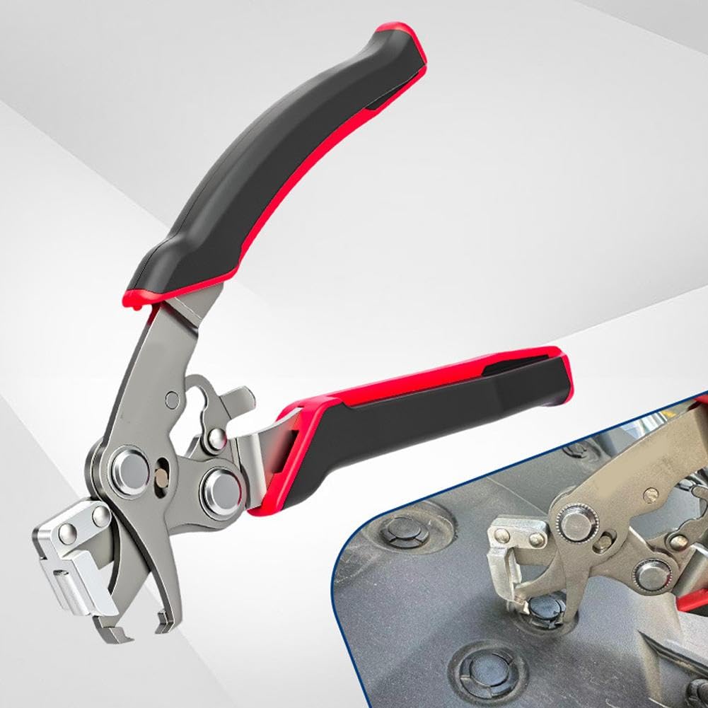 Set di strumenti per la rimozione di finiture auto, pinze multifunzione per smontaggio interno, rimuove clip in plastica, fibbie, rivetti, strumenti di riparazione automobilistici