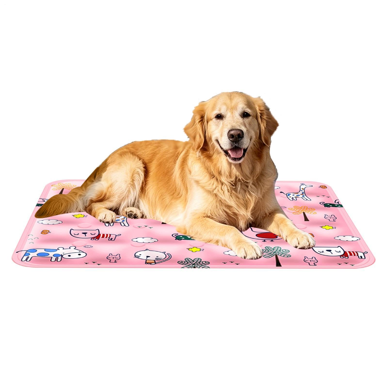Alfombrilla de refrigeración para perros, almohadilla de enfriamiento de gel para gatos de verano, alfombrilla para cachorros, para interiores y exteriores, sofá, jaula, perrera, asiento de coche