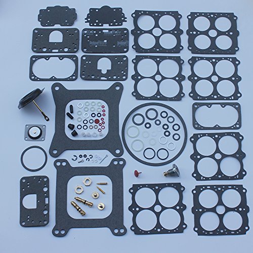 Kipa Carburetor Rebuild Kit For Quick Fuel 3-200 4160 Vacuum Secondary 390 600 750 850 Cfm 1850 3310 P/N # 37-119 37-720 37-754 371542 Road Deom Jr Road Demon Speed Demon Barry Brant 190003 #TOP1