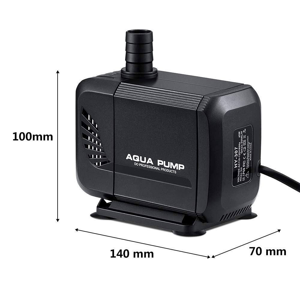 Amazon | Yimaler 水中ポンプ 循環ポンプ 給水・排水ポンプ 大型 水槽