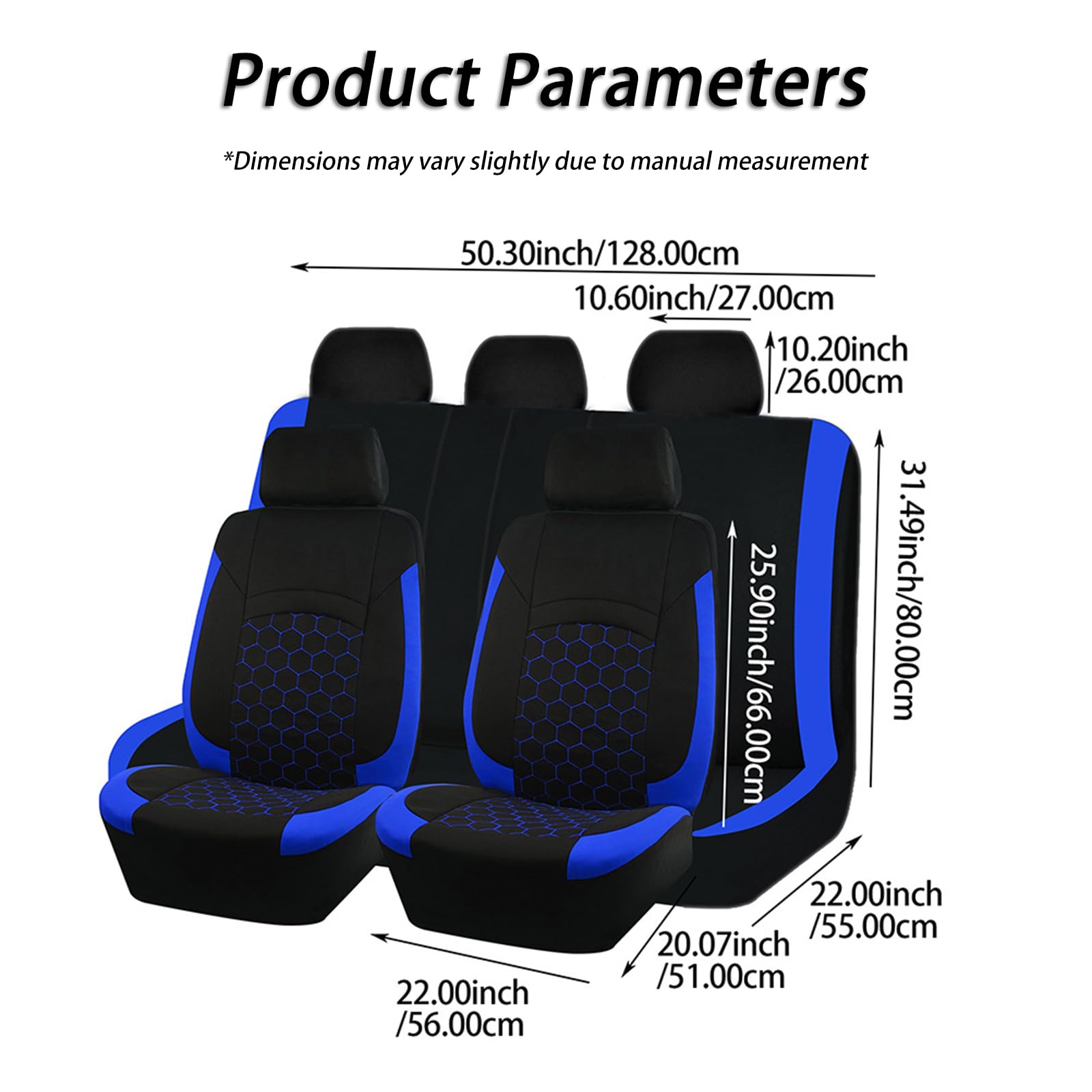 Set Completo di coprisedili per Fiat Grande Panda/Giga Panda/500e/600/500 Hybrid, Fodere Protezione Sedili Anteriori e Posteriori, Comodi Traspiranti Coprisedili Auto, Accessori Auto,B Grey