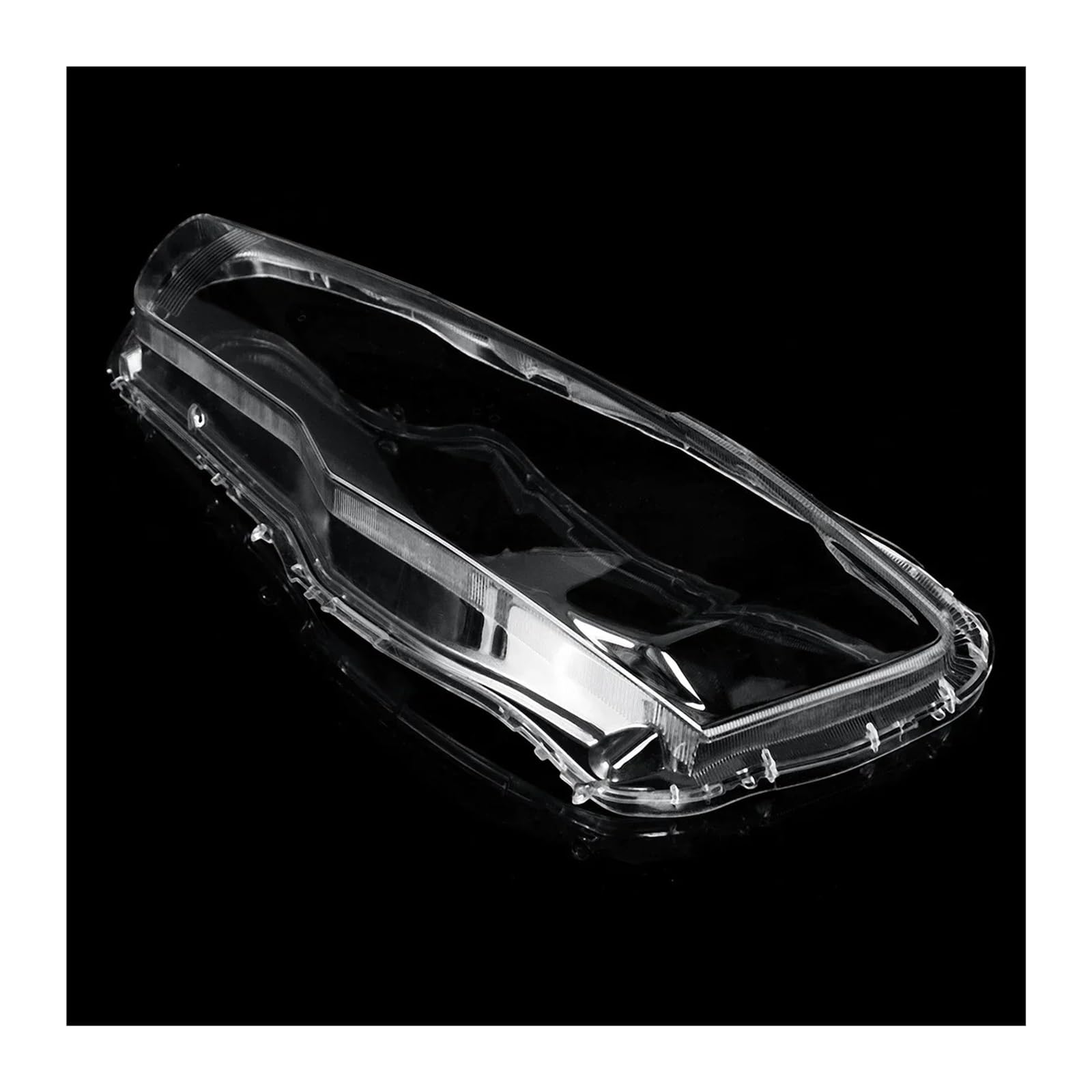 Para Mitsubishi Para Lancer Para Ex 2008 2009-2016 Cubierta Lente Faro Delantero Coche Pantalla Transparente Carcasa Cubierta Faro Lentes Coche(Pair)