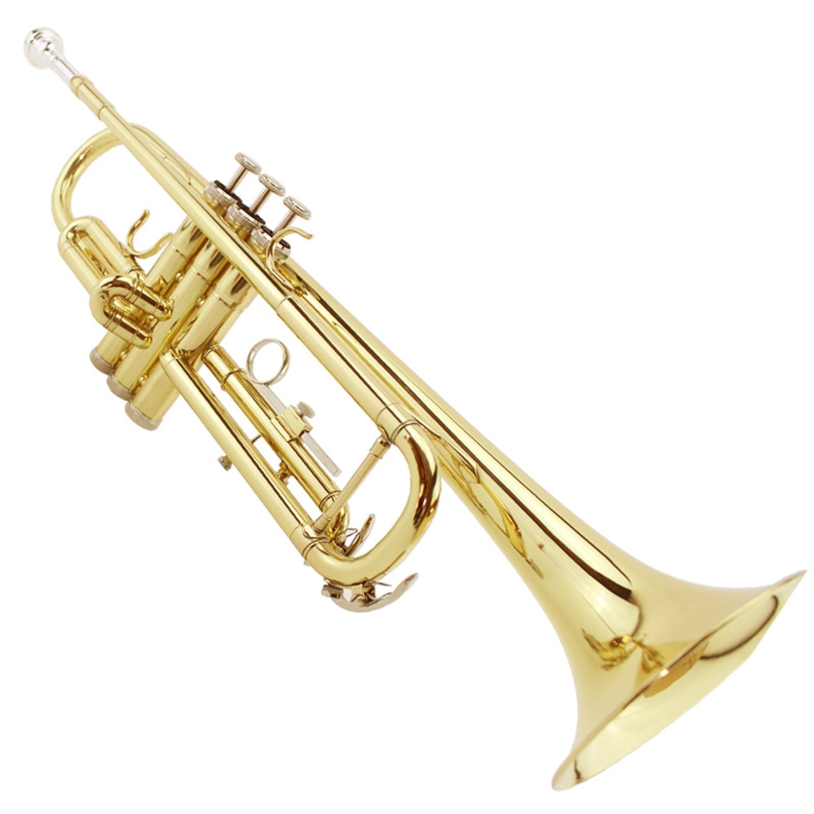Standard Trompeten B-Trompete Instrument Anfänger Einsteiger Trompete Instrument Monel Live Edelstahl Messing