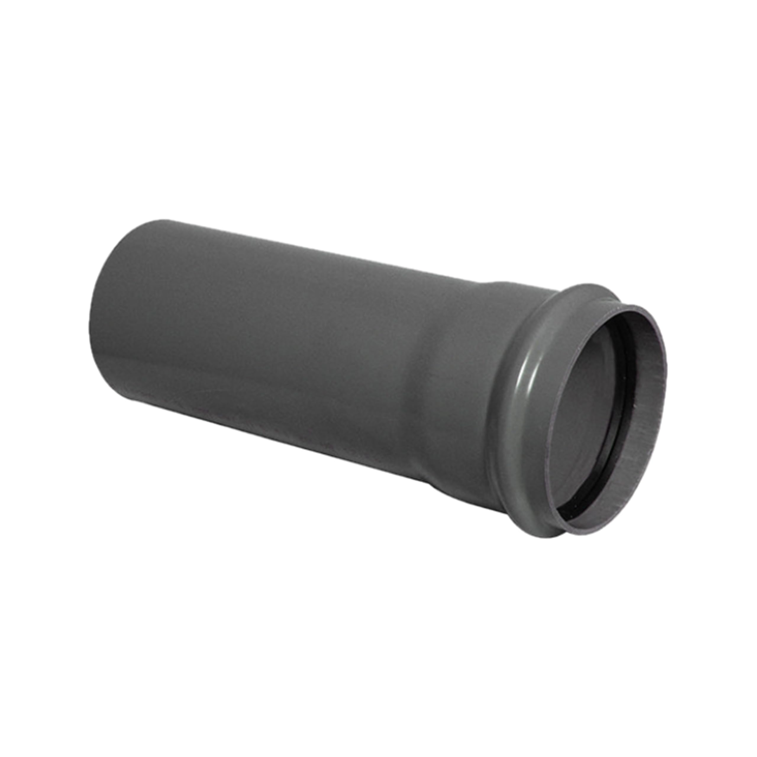 FloPlast Soil Pipe 110mm x 3M Single Socket Grey