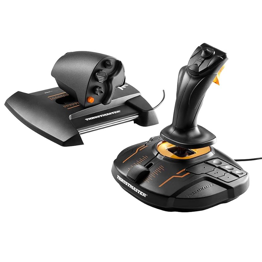 Thrustmaster T16000M FCS Hotas - Sistema di controllo di volo con joystick e manetta, con tecnologia H.E.A.R.T HallEffect AccuRate per PC