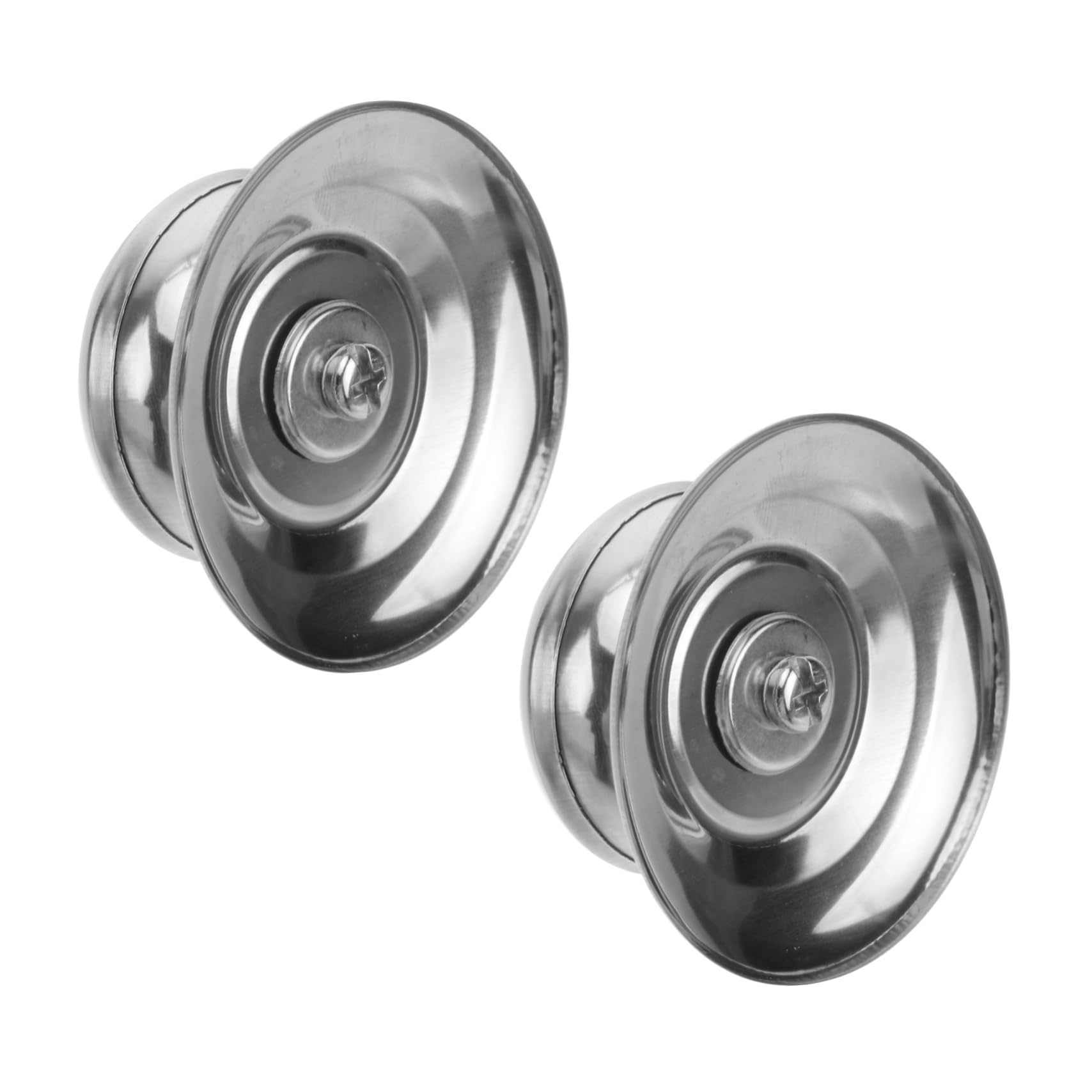 Garneck 2St Topfknopf ersetzen Topfdeckelgriff Ersatzgriff für Topfdeckel Kochutensilien aus Metall Topfknauf aus Metall Bratpfanne Backform Topfdeckelknopf Universal- handhaben Herd