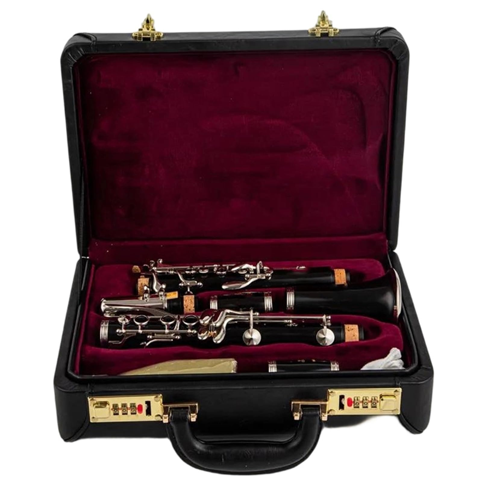 Początkujący Klarnet Profesjonalne Instrumenty Muzyczne O Brzmieniu B-flat Tone Tuba Klarnetowa Z Akcesoriami Do Futerału