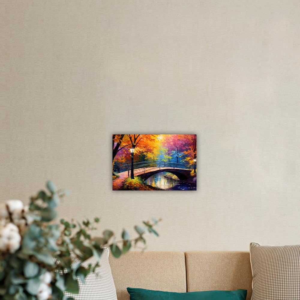 Amazon.com: ZHOUWALLPIC Abstract Landscape Canvas Wall Art
