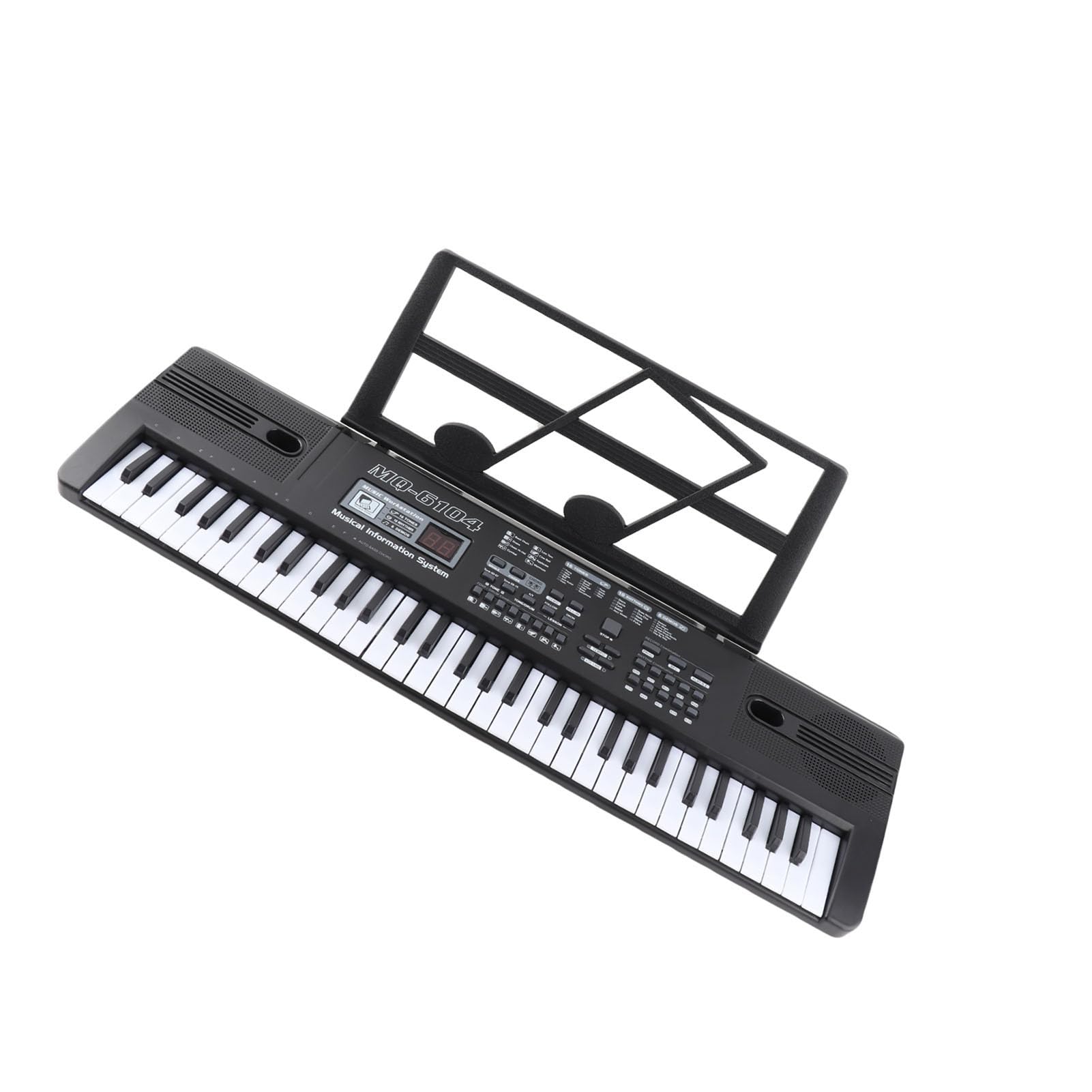 Mini Teclado Portátil Digital de 61 Teclas para Niños con Micrófono, órgano Electrónico de Música para Niños de 1 a 6 Años