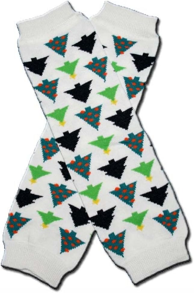 Precious Eggs UnisexBaby Christmas Trees Leg Warmer Multi