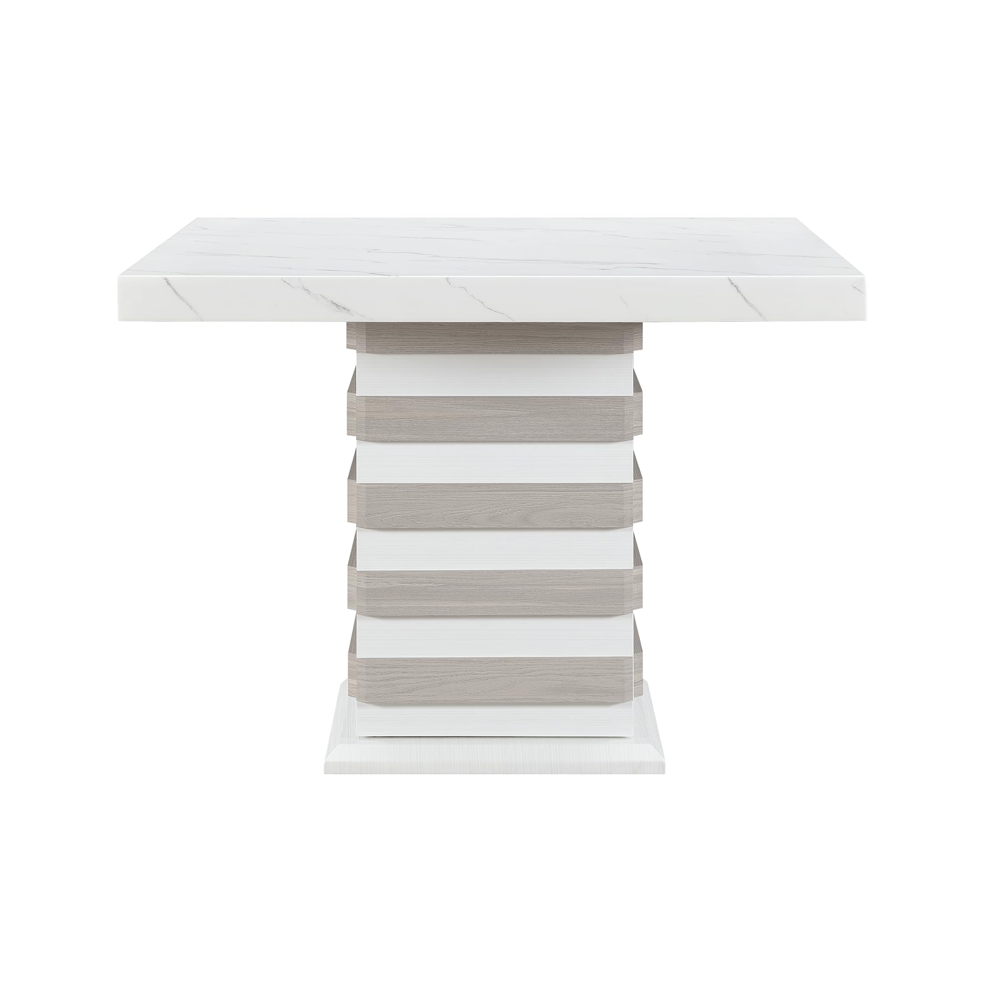 D2507 BAR Table by Global Furniture USA – Engineered Wood, White-beige, Model AMZ-D2507BT
