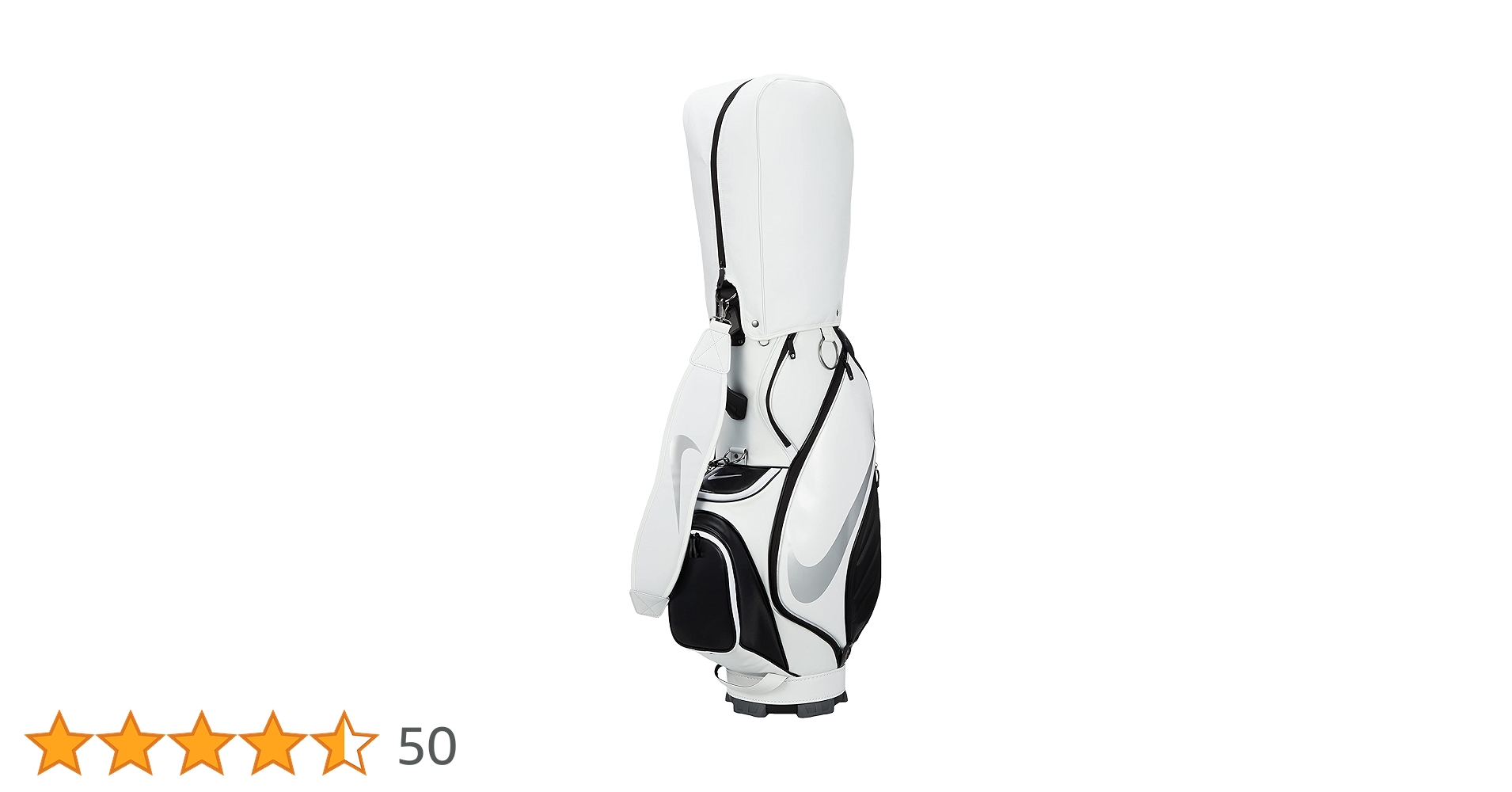 Amazon | ナイキ(NIKE) ゴルフバッグ ホワイト×ブラック×ジムレッド F