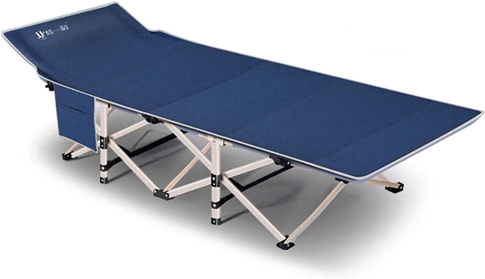 Cama individual de escolta portátil con estructura ajustable y reclinable