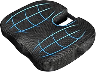 Sponsored Ad - Dreamer Car Seat Cushions for Office Chairs - Memory Foam Office Chair Cushions/Desk Chair Cushion / Comput...