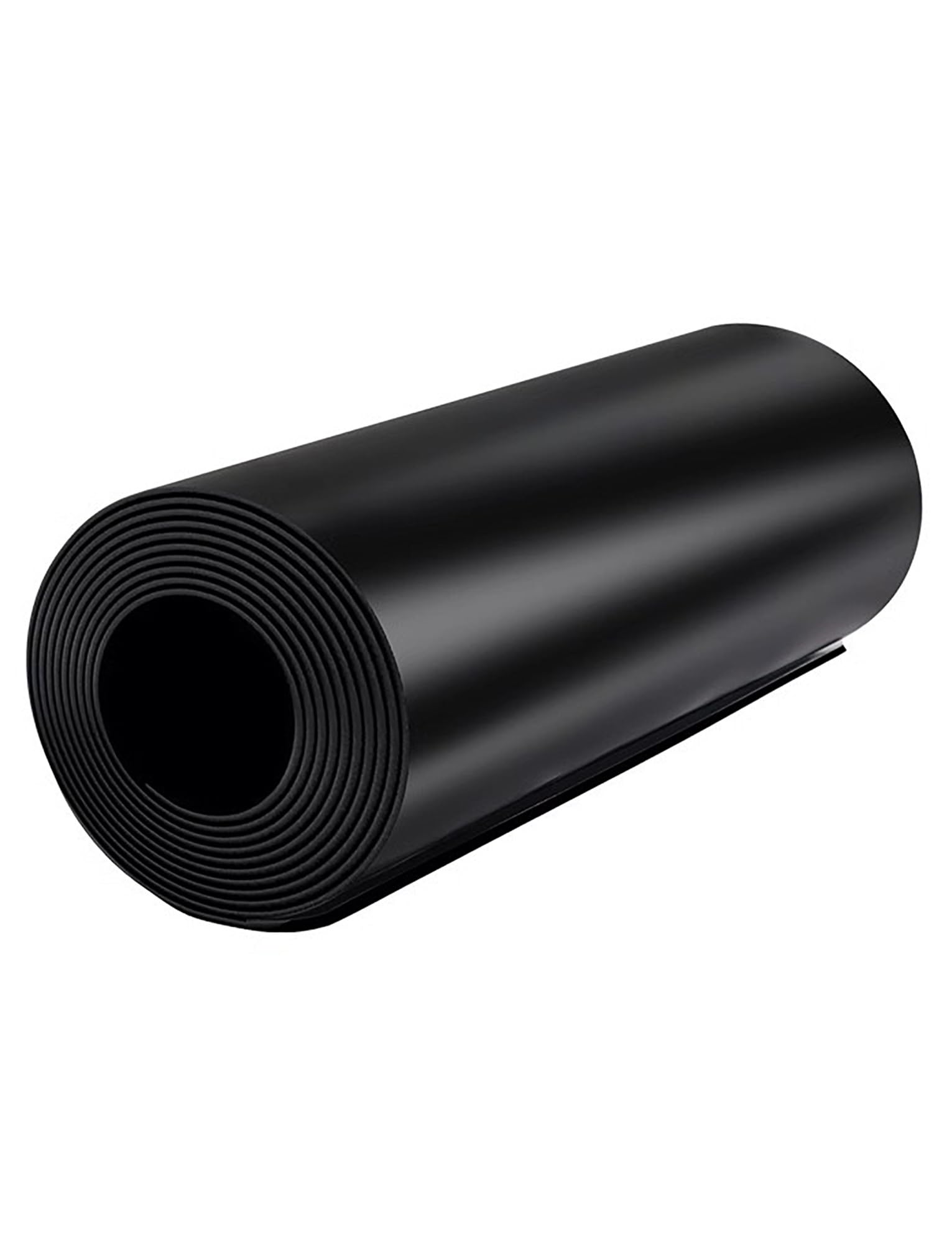 Rouleau de tapis en caoutchouc antidérapant, 3 mm d'épaisseur, empêche la fatigue, tapis de sol noir durable, 5 m de long, pour un usage domestique ou commercial