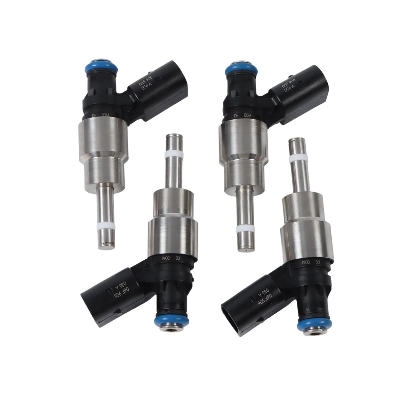 Injector Fuel for A3 for A4 TTPassat for Jetta EOS 2.0L I4 2005-2009 0261500020 0261500021 06D998907 06F906036A 06F906036G 4pieces Fuel Injectors