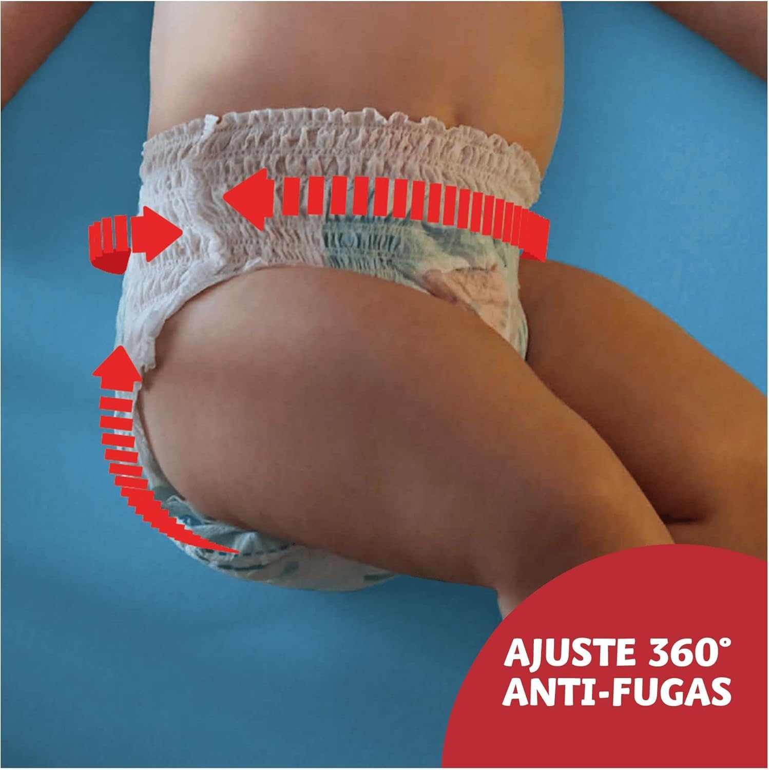 Dodot Bebé Pants Pañales, Talla 5, 11-16 kg, 116 Pañales, Pañal-Braguita con Ajuste 360° Anti-Fugas, Barrera STOP Fugas y Hasta 12 Horas de Sequedad, Pack Ahorro