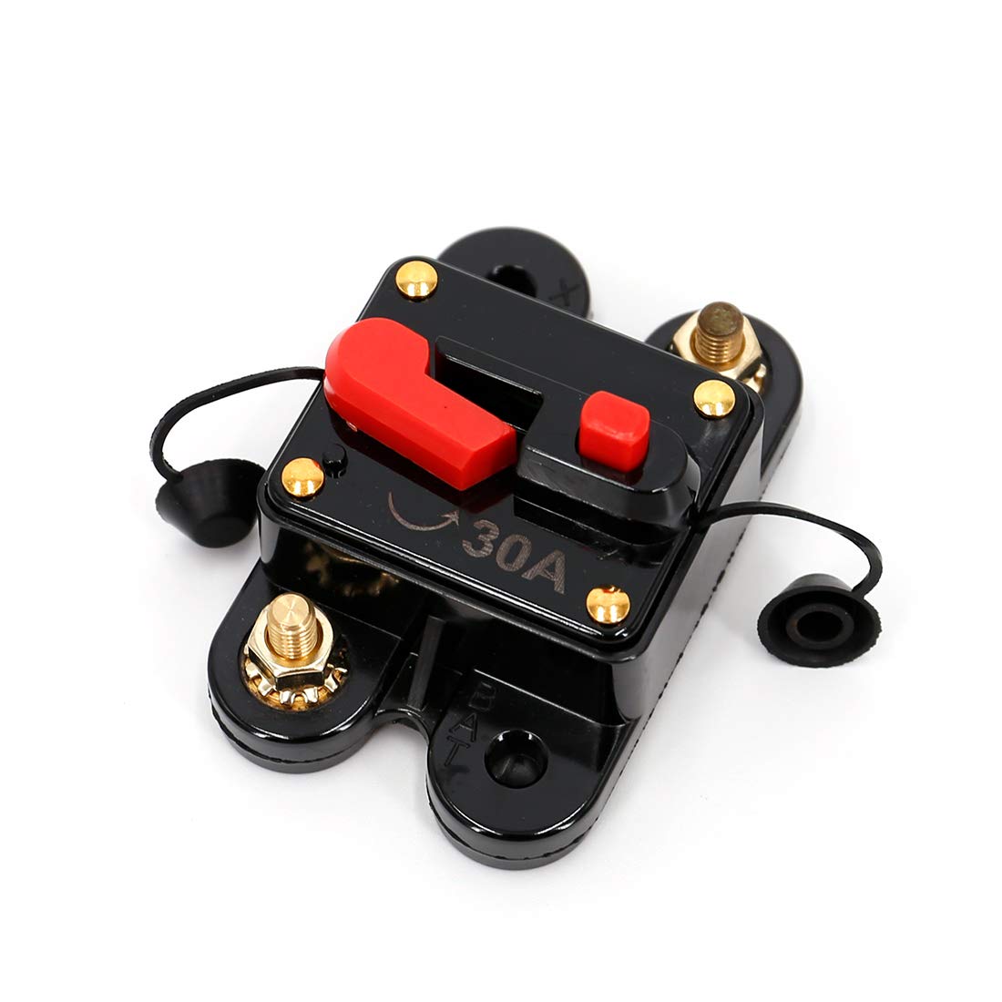 Buy UTSAUTO Circuit Breaker 30Amp Waterproof Fuse Holder Resettable