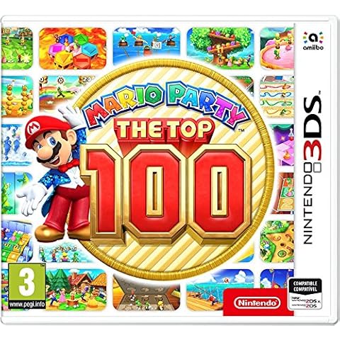 Nintendo Mario Party: The Top 100 - Edición Estándar para Nintendo 3DS Cover