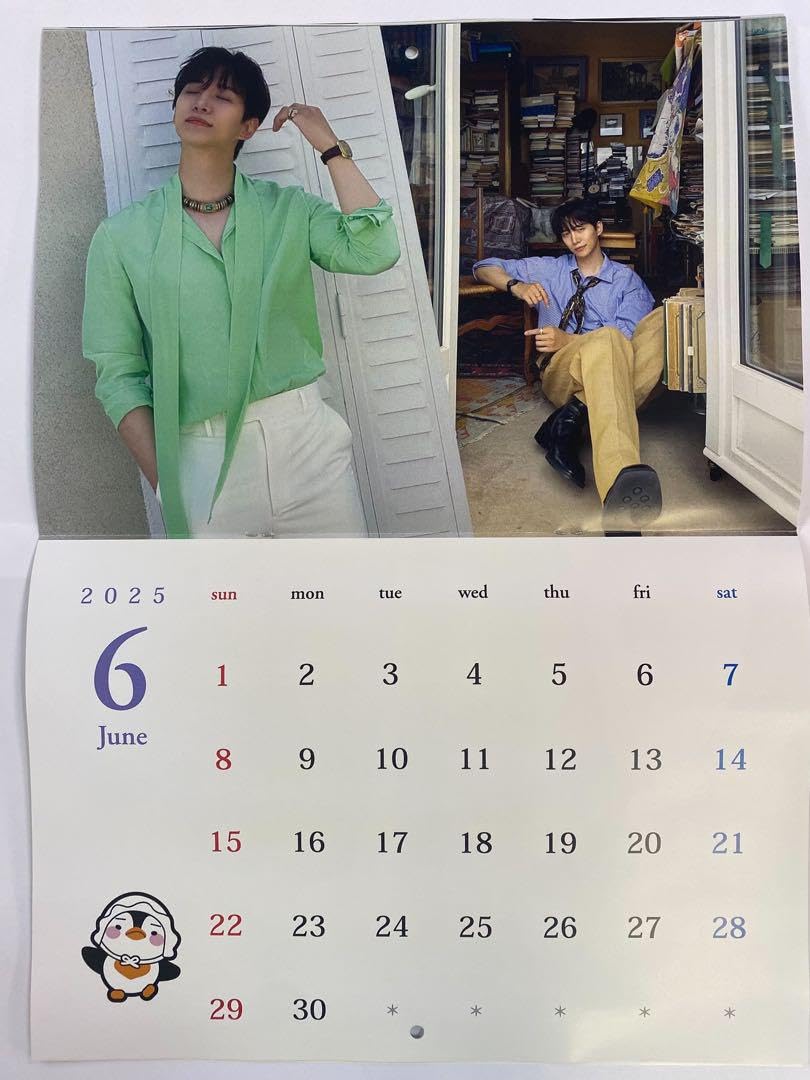 2PM ジュノ 2025 カレンダーセット Amazon.co.jp: 2PM ジュノ 2025年 カレンダー : 文房具