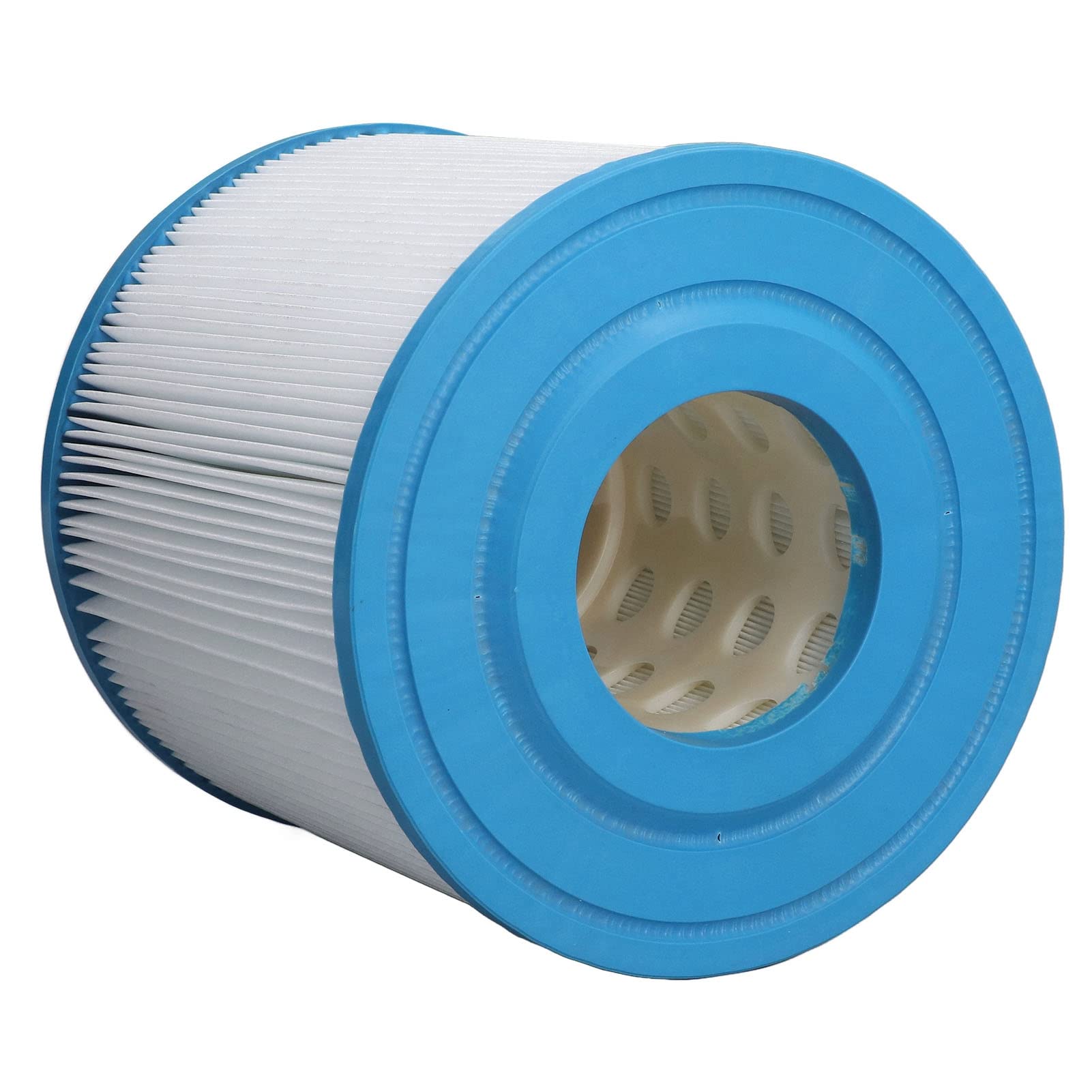 Cartuccia Filtro per Piscina Cartuccia Filtro per Piscina in Tessuto in Fibra di Poliestere PP Sostituzione 4 Pezzi 18,5 X 18 Cm Design Piegato per Spa Pesciera per AF25
