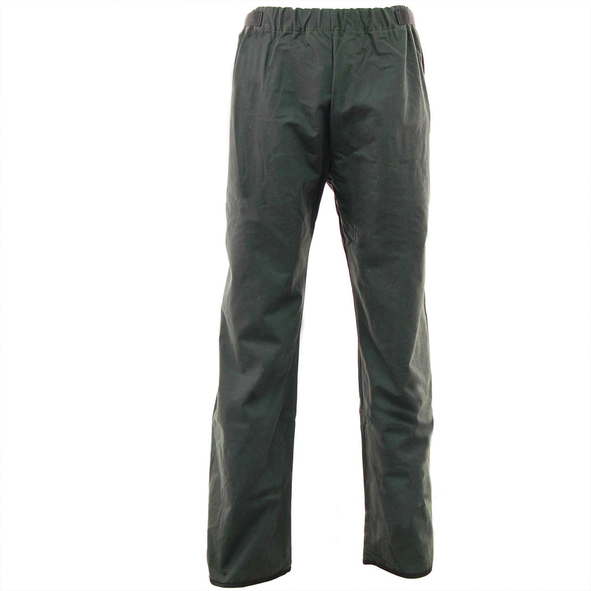 Pantalon de protection imperméable en toile cirée pour la pêche/chasse/marche - vert - Large