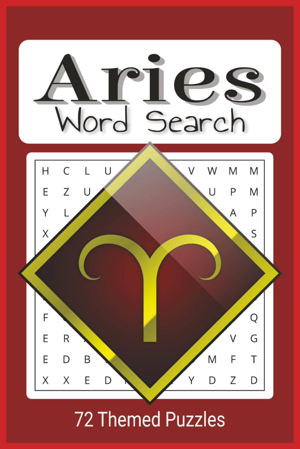 Aries Word Search Puzzle Book: Easy To Read Word Find
