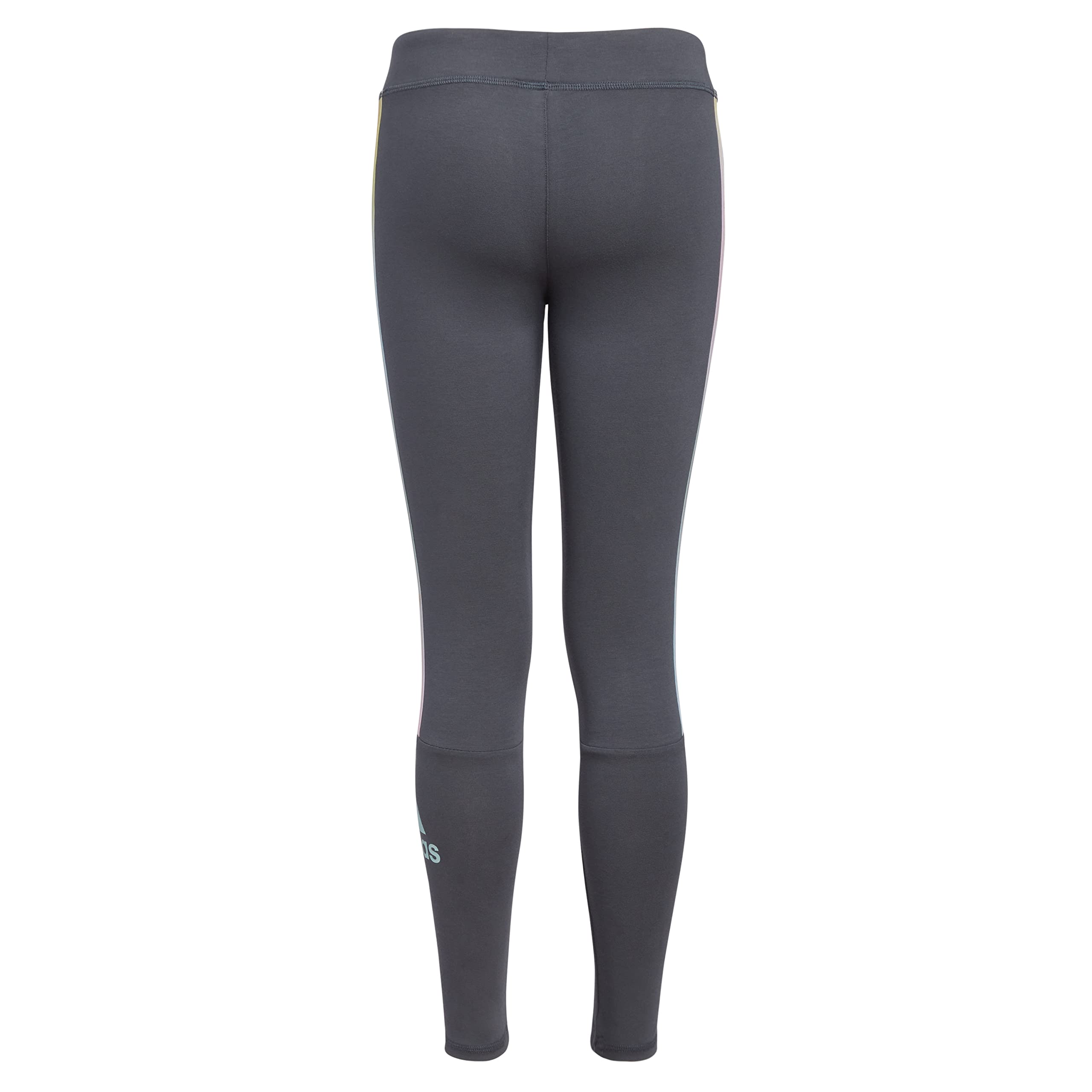 adidas Girls' Active Sports Athletic Legging Tight, Onix, 6X