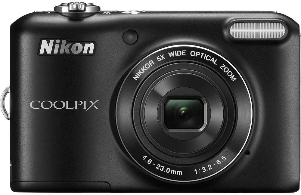 Buy Nikon Coolpix L28 20.1MP Point and Shoot Camera (Black) with