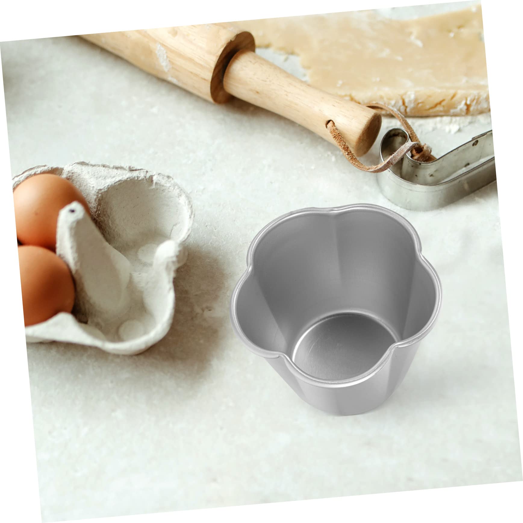 Abaodam 18piezas Moldes Para Pudding Anti-adherentes Para Hornear Tartas y Magdalenas Para Cocina y Repostería